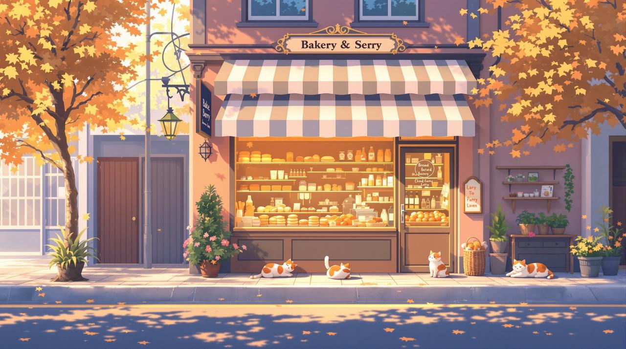 AI漫剧面包店的温暖 AI漫剧治愈动画作品《面包店的温暖》 - 温情日常