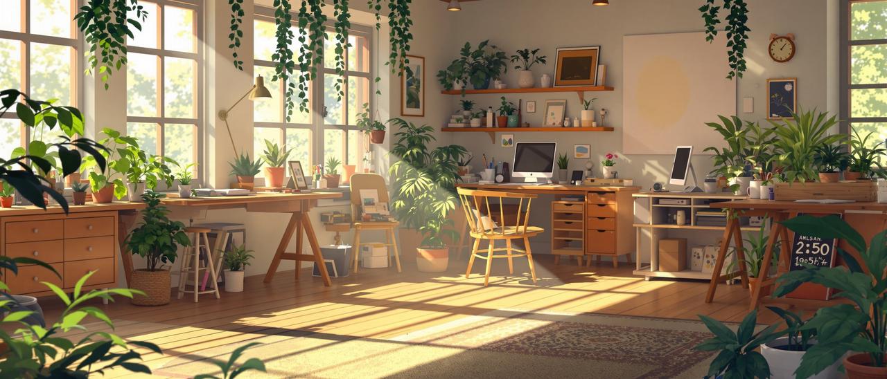 AI漫剧工作室 AI漫剧工作室温馨创作环境