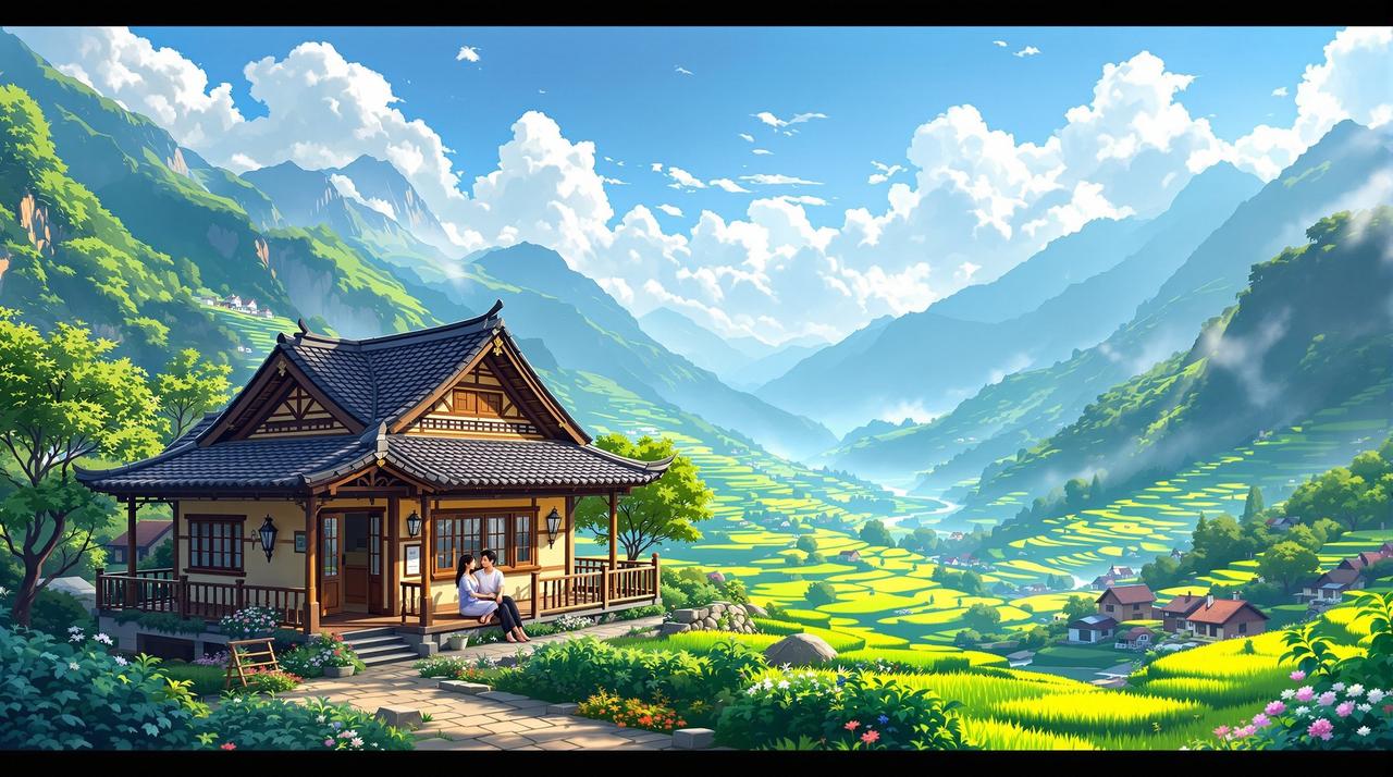 AI漫剧旅游宣传动画《山居岁月》—— 乡村旅游振兴项目 AI漫剧客户案例 - 旅游宣传动画《山居岁月》—— 乡村旅游振兴项目