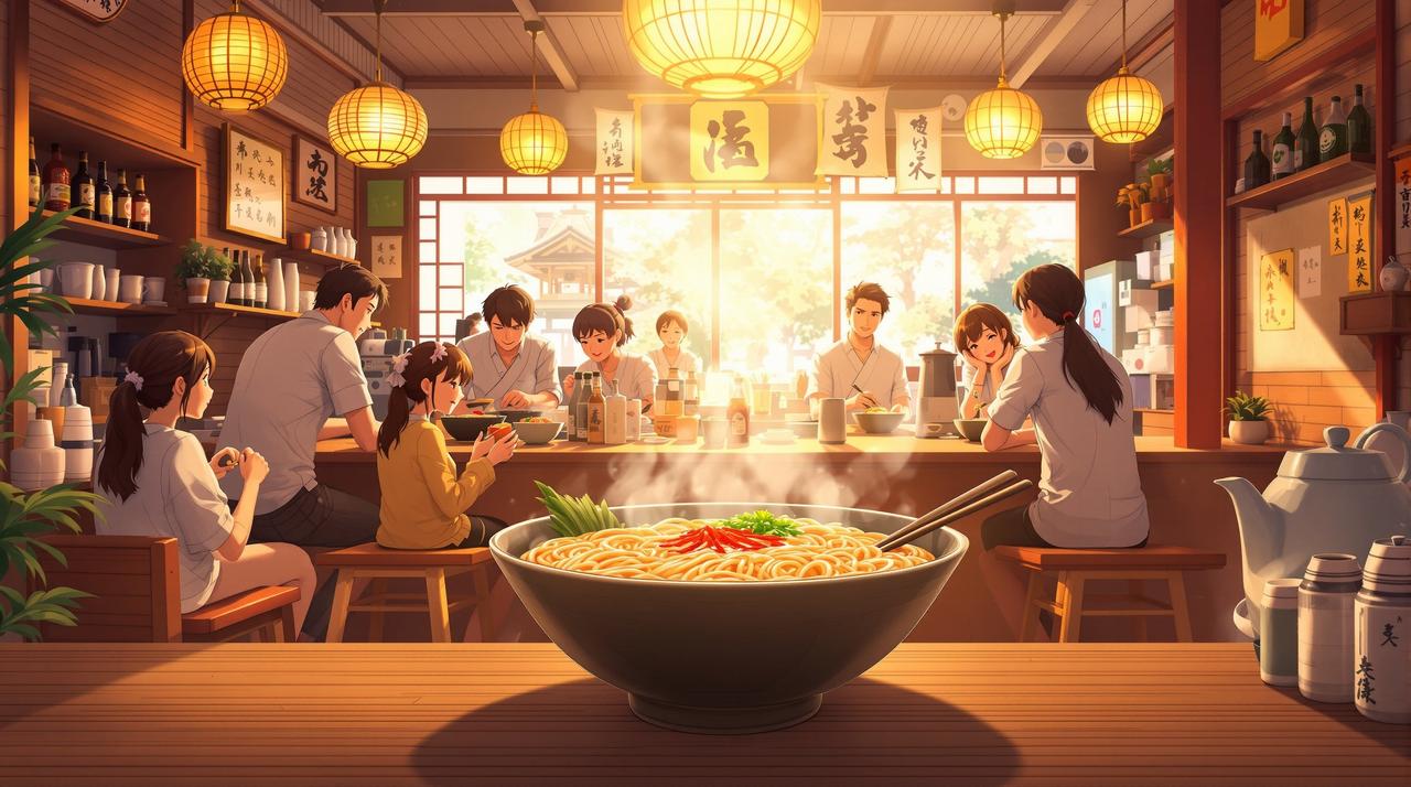 AI漫剧品牌治愈动画《一碗热汤》—— 日式拉面连锁品牌形象升级 AI漫剧客户案例 - 品牌治愈动画《一碗热汤》—— 日式拉面连锁品牌形象升级